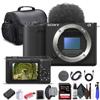 Sony Alpha ZV-E10 II Mirrorless Camera (Body Only, Black) (ZVE10M2KB), 64GB Memory Card, Bag, Card Reader, HDMI Cable, Flex Tripod, Hand Strap, Memory Wallet, Cleaning Kit view 1