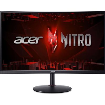 acer Nitro XZ271U X3 27" Class WQHD Curved Screen Gaming LED Monitor - 16:9 - Black - 27" Viewable - Vertical Alignment (VA) - LED Backlight - 2560 x 1440-16.7 Million Colors - FreeSync Pr