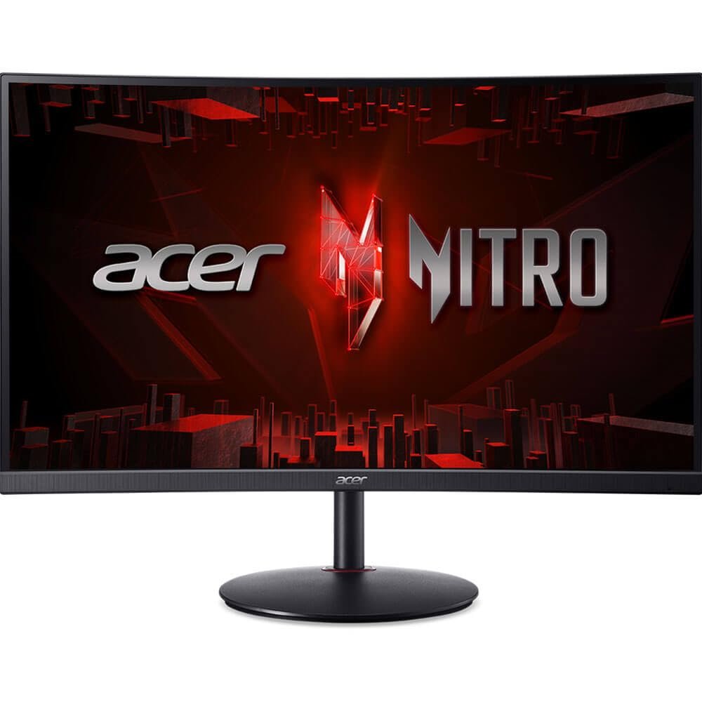acer Nitro XZ271U X3 27" Class WQHD Curved Screen Gaming LED Monitor - 16:9 - Black - 27" Viewable - Vertical Alignment (VA) - LED Backlight - 2560 x 1440-16.7 Million Colors - FreeSync Pr