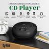 Tyler Portable CD Player Boombox with FM Radio, Bluetooth, and USB Port | Clear Stereo Sound | CD-R/RW and MP3 CDs Compatible | 3.5mm Aux Input and Headphone Jack | TAU107 - Black view 2