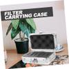 BRIGHTFUFU 5pcs Box Aluminum Telescope Filter Storage Case Aluminum Travel Case for Astrophotography Filter Holder for Eyepieces view 3