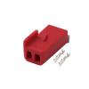 Hengliang Store 1-20Sets 2 Pin Unsealed Automotive Connector Wiring Harness Connector p/Lug with Terminal DJ7025YA-1.5-21(Female Set,10Sets) view 1