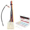 RED WOLF Radio Wiring Harness with Antenna Adapter Plug for 1989-2002 Chevy GMC Buick Cadillac w/200 PCS Solder Seal Wire Connector Kit 26-10 Gauge AWG Self Soldering Wire Heat Shrink Butt Splice view 1