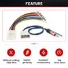 RED WOLF Stereo Wire Harness w/Antenna Adapter for Select 2007-2013 Nissan Subaru Infiniti Murano w/200 PCS Solder Seal Wire Connector Kit 26-10 Gauge AWG Self Soldering Wire Heat Shrink Butt Splice view 4