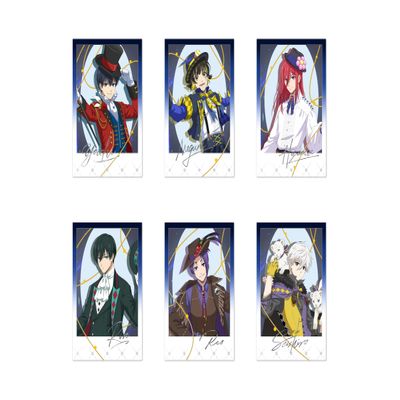 AFORCE x Dragon Horse Blue Rock Circus Ver. Instant Camera Style Bromide, Box of 6
