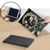 Keyboard Case for Amazon Fire Max 11 (13th Generation, 2023 Release), Detachable Wireless Bluetooth Keyboard and Auto Sleep/Wake Fire Max 11 Tablet Case with Keyboard, Wildflower Moon view 4