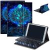 AIRWEE Keyboard Case for Amazon Fire Max 11 (13th Generation, 2023 Release), Detachable Wireless Bluetooth Keyboard and Auto Sleep/Wake Fire Max 11 Tablet Case with Keyboard, Tree Life Moon Stars view 1