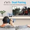 Ainostone Bluetooth Transmitter Receiver 3-in-1 Bluetooth 5.3 Audio Adapter for 2 Headphones with Dual Antenna Bypass Volume Control LCD Display 3.5mm Aux/Optical/RCA for Home Stereo TV Speaker PC view 3