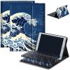 Keyboard Case for Amazon Fire Max 11 (13th Generation, 2023 Release), Detachable Wireless Bluetooth Keyboard and Auto Sleep/Wake Fire Max 11 Tablet Case with Keyboard, Wavy view 1