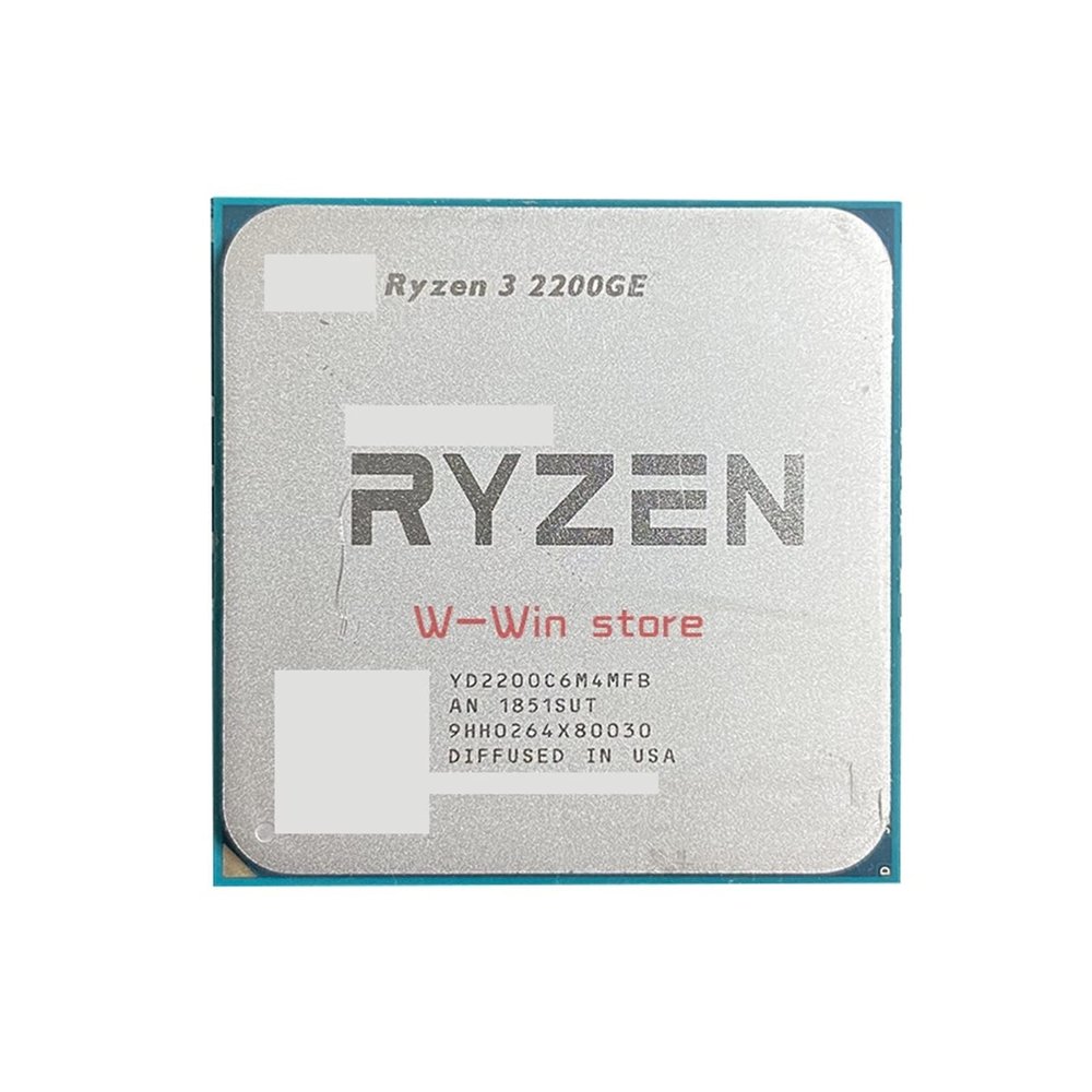 EWKYLSEM R 3 2200GE R3 2200GE R3 Pro 2200GE 3,2 GHz Quad-Core Quad-Hilo De Procesador De CPU AM4
