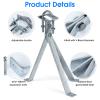 14 Inch Heavy-Duty Windproof Antenna Wall Mount, Strong Storm Resistance Stand Off Wall Mast Mount Clamps (1 Pair Mount ( 3-Leg + 3-Leg), 14 inches) view 2