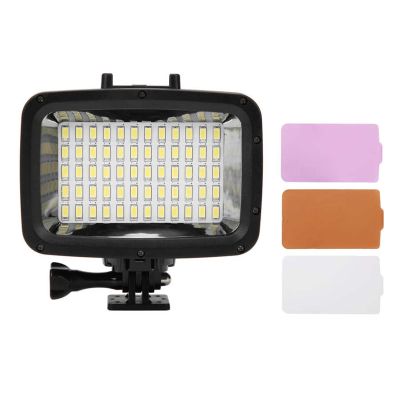 40M Video Fill Light Underwater Camera Diving Light Recharge Photographic Lighting for SLR Camera