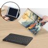 AIRWEE Keyboard Case for Amazon Fire Max 11 (13th Generation, 2023 Release), Detachable Wireless Bluetooth Keyboard and Auto Sleep/Wake Fire Max 11 Tablet Case with Keyboard, Mountains Trees view 4