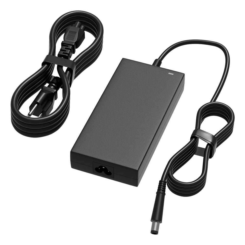 SLRIOYS 180W Charger Compatible with Dell Precision 7680 7670 7560 7550 7540 7530 7520 7510 7770 M6500 M6400 M6300 M4800 M4700 M4600 3240 3260 3280 3551 Laptop Suitable for Travel and Office us