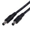 Aouzsta DC5521 to DC5521 Cable Cord,18AWG DC5.5mm x 2.1mm Male Plug to Male Power Supply Adapter Wire for LED Light view 1