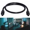 Aouzsta DC5521 to DC5521 Cable Cord,18AWG DC5.5mm x 2.1mm Male Plug to Male Power Supply Adapter Wire for LED Light view 2