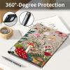 Keyboard Case for Samsung Galaxy Tab S9 FE 10.9'' / Tab S9 11'' 2023 with S Pen Holder, Detachable Wireless Bluetooth Keyboard, with Auto Sleep/Wake Galaxy Tab S9 FE 5G Case, Snails Mushrooms view 4