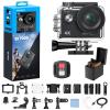 AKASO EK7000 4K30fps Action Camera - 131ft Waterproof Camera with EIS 4X Zoom Remote Control Ultra HD 20MP Underwater Camera with Accessories Kit view 1