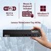 Lenovo ThinkCentre M70q Gen 5 MFF Tiny 1L Mini Business Desktop Computer, 14th Gen Intel 10-Core i5-14400T (Beat i7-11700), 32GB DDR5 RAM, 1TB PCIe SSD, WiFi 6, HDMI, DP Port, Windows 11 Pro, AZ-XUT view 3