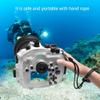 Sea frogs Underwater Camera Housing Compatible with Sony A7R4/A7R4A 90mm IPX8 40m/130ft Maximum Diving Depth Waterproof Camera Case for Diving, Surfing, Rowing, White view 3