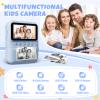 Kids Camera Instant Print, 3.0'' Screen 48MP Photo Instant Camera for Kids with 32GB Card, 1080P HD Digital Child Printable Toy, Gift for 3-12 Year Old Girls Boys view 3