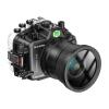 Sea frogs Underwater Camera Housing Compatible with Sony A7M4 for FE 28-70 F3.5-5.6 OSS IPX8 40m/130ft Maximum Diving Depth Waterproof Camera Case for Diving, Surfing, Rowing view 1
