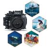 Sea frogs Underwater Camera Housing Compatible with Canon EOS M5 22mm IPX8 40m/130ft Maximum Diving Depth Waterproof Camera Case for Diving, Surfing, Rowing view 2