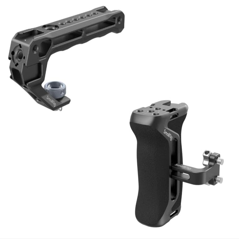 SmallRig Top Handle with 3/8"-16 Locating Pins for ARRI Grip and Aluminum Side Handle
