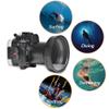 Sea frogs Underwater Camera Housing Compatible with Canon EOS R for EF 16-35mm 1:4 L is USM 40m/132ft Maximum Diving Depth Waterproof Camera Case for Diving, Surfing, Rowing view 3