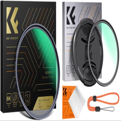 82mm Black Mist 1/4 Filter +UV Filter, MCUV Lens Protection & Black Mist 1/4 Effect Filters Kit