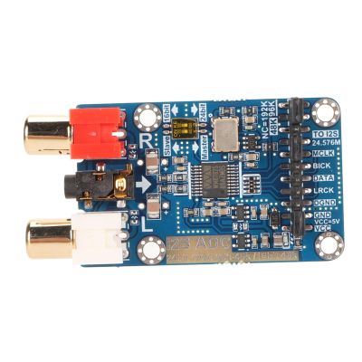 I2S ADC Audio Card Module Master Slave Mode Lossless Digital Audio Decoder for Music Enthusiasts