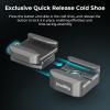 SmallRig HawkLock Quick Release Cage Kit for Sony ZV-E10 II and HawkLock H18 Quick Release Support with Cold Shoe view 3