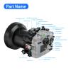 Sea frogs Underwater Camera Housing Compatible with Olympus OM-1 for 12-100 1:4 is PRO IPX8 40m/132ft Maximum Diving Depth Waterproof Camera Case for Diving, Surfing, Rowing view 4
