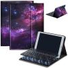 AIRWEE Keyboard Case for Amazon Fire Max 11 (13th Generation, 2023 Release), Detachable Wireless Bluetooth Keyboard and Auto Sleep/Wake Fire Max 11 Tablet Case with Keyboard, Pink Purple Nebulano view 1