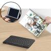 AIRWEE Keyboard Case for Amazon Fire Max 11 (13th Generation, 2023 Release), Detachable Wireless Bluetooth Keyboard and Auto Sleep/Wake Fire Max 11 Tablet Case with Keyboard, Happy Elephant view 4