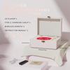 Yintiny Time Music Box CD Player with Speakers; Bluetooth Transmitter; Festival Gift; BGM Player for Home Decor (Pink) view 4