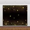 14x10ft Vinyl Glitter Gold Disco Lights Backdrop Gold Halftone Pattern Photography Backdrop Gold Sparkle Bokeh Photoshoot Background Birthday Party Wedding Baby Shower Backdrop Banner Supplies view 1