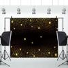 14x10ft Vinyl Glitter Gold Disco Lights Backdrop Gold Halftone Pattern Photography Backdrop Gold Sparkle Bokeh Photoshoot Background Birthday Party Wedding Baby Shower Backdrop Banner Supplies view 3