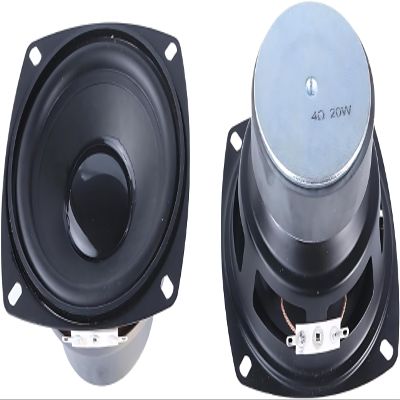 honselia 2Pcs 4 inch Full Range Speaker, 20W 4Ohm Speakers Cone for DIY Waterproof HiFi Woofer Speaker Car Audio Subwoofer Stereo Speaker Systems