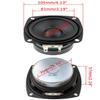 honselia 2Pcs 4 inch Full Range Speaker, 20W 4Ohm Speakers Cone for DIY Waterproof HiFi Woofer Speaker Car Audio Subwoofer Stereo Speaker Systems view 2