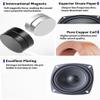 honselia 2Pcs 4 inch Full Range Speaker, 20W 4Ohm Speakers Cone for DIY Waterproof HiFi Woofer Speaker Car Audio Subwoofer Stereo Speaker Systems view 4