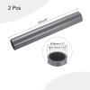 MECCANIXITY 1 1/2 Inch PVC Rigid Tube Round Pipe Tubing Hardware Tubing 31.6mm ID 38mm OD 9" Length Light Grey High Impact for Water Pipe, Crafts, Cable Sleeve 2pcs view 2