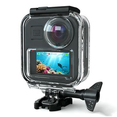KETOPKIN Touchscreen Waterproof Housing Case for Gopro Max 360 (2019) Camera,20M/65FT Underwater Diving Protective Shell for GoPro Max Camera Accessories (Not Compatible with MAX 360 V2 2025/MAX2)