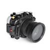 Sea frogs Underwater Camera Housing Compatible with Sony A7 / A7R / A7S Pro 28-70mm 40m/132ft Maximum Diving Depth Waterproof Camera Case for Diving, Surfing, Rowing, Black view 1