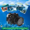 Sea frogs Underwater Camera Housing Compatible with Sony A7 / A7R / A7S Pro 28-70mm 40m/132ft Maximum Diving Depth Waterproof Camera Case for Diving, Surfing, Rowing, Black view 2