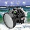 Sea frogs Underwater Camera Housing Compatible with Olympus OM-1 for 12-40MM f2.8 IPX8 40m/132ft Maximum Diving Depth Waterproof Camera Case for Diving, Surfing, Rowing view 2