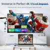 AIMIBO USB C Wireless Transmitter and HDMI Receiver 4K, 2.4/5G HDMI Wireless Extender 165FT/50M, Cast Video and Audio from Laptop, MacBook, Surface, i-Pad, i-Phone 15/16 to Monitor, Projector, HDTV view 3