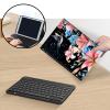 Keyboard Case for Samsung Galaxy Tab A 10.1 2019 (SM-T510/T515), Detachable Wireless Bluetooth Keyboard Case for 10.1 Inch Galaxy Tab A Tablet SM-T510 SM-T515 SM-T517 2019, Hummingbird Flower view 4