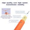 Buacoz ST UPC to ST UPC OM2 Fiber Patch Cable 7Meter/22ft Multi Mode Duplex Fiber Optical Cable Patch Cord Jumper,50/125m Fiber Optic Internet Cable LSZH Orange view 2