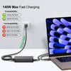 HKY 28V 5A 140W USB C Charger PD3.1 GaN Laptop Power Adapter Supply for Avalon Nano 3 BTC Miner Canaan,j5create Docking Station,MacBook,Dell,Lenovo,Asus ROG,Samsung Galaxy,MSI,Acer,HP OMEN Gaming PC view 2